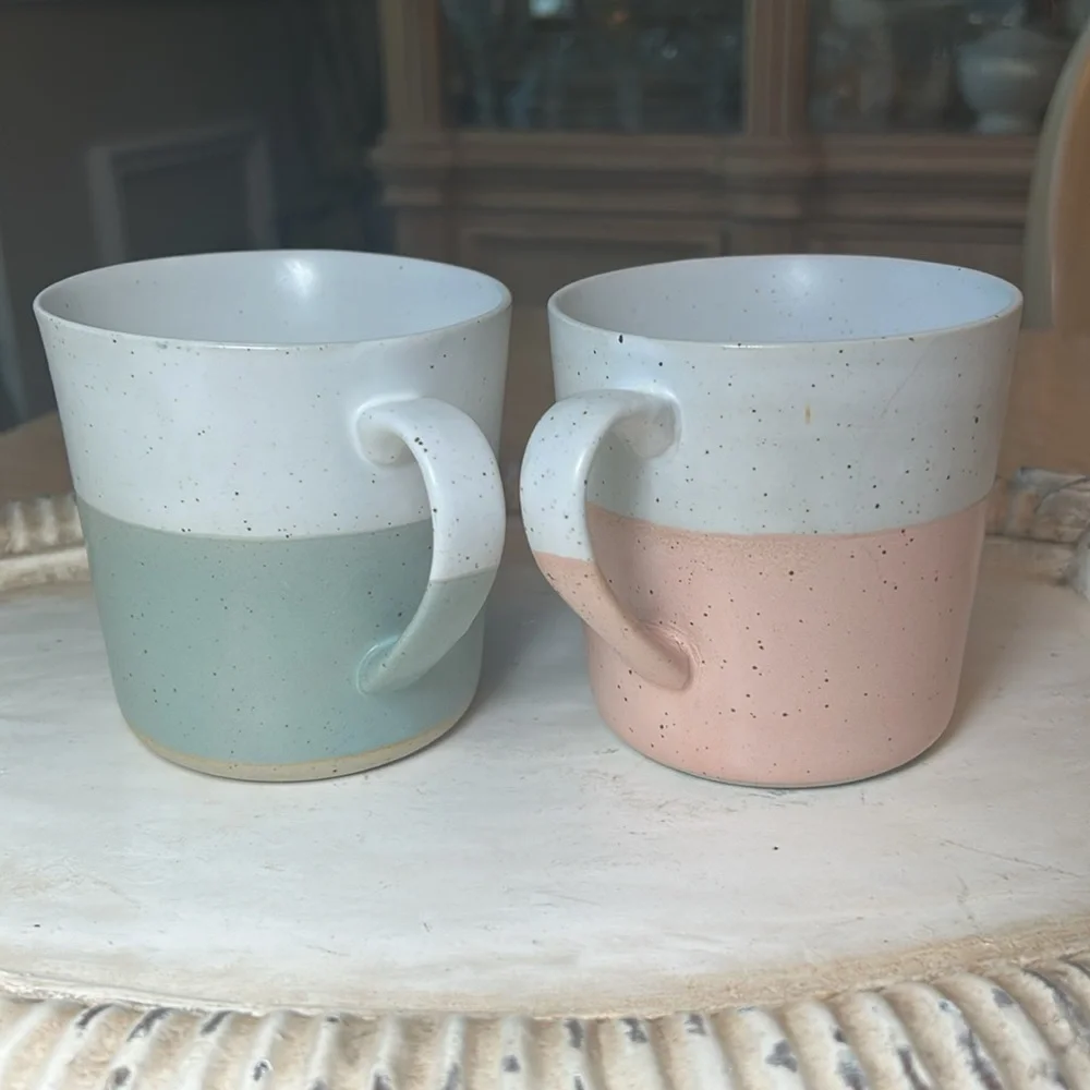West Elm Stoneware Mugs (2) - Picture 7 of 7